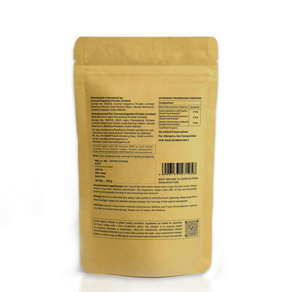 Carmel Organics Triphala Fruits Powder