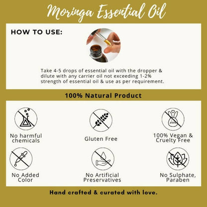 Organicos Moringa Essential Oil