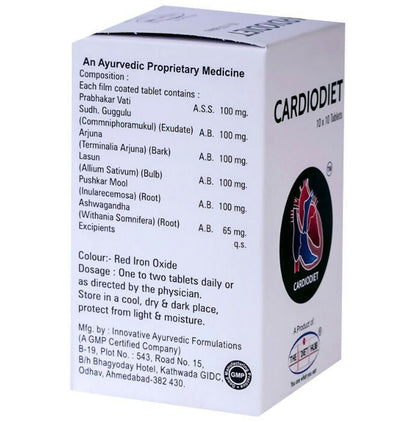 The Diet Hub Cardiodiet Tablets