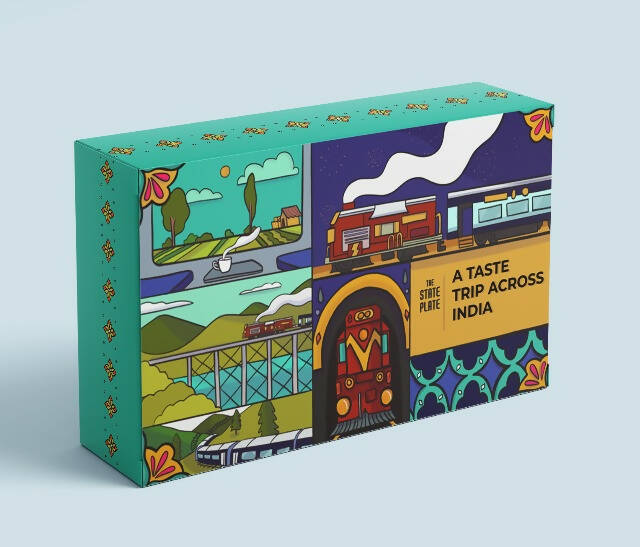 The State Plate Diwali Premium Gift Box - A Taste Trip Across India