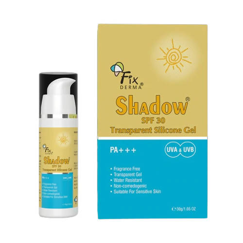Buy Fixderma Shadow SPF30 Transparent Silicone Gel from DrMediCart, Ship from India to USA