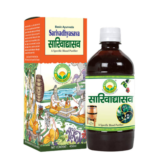 Buy Basic Ayurveda Sarivadhyasava from DrMediCart, Ship from India to USA