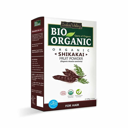 Buy Indus Valley Bio Organic Shikakai Fruit Powder from DrMediCart, Ship from India to USA