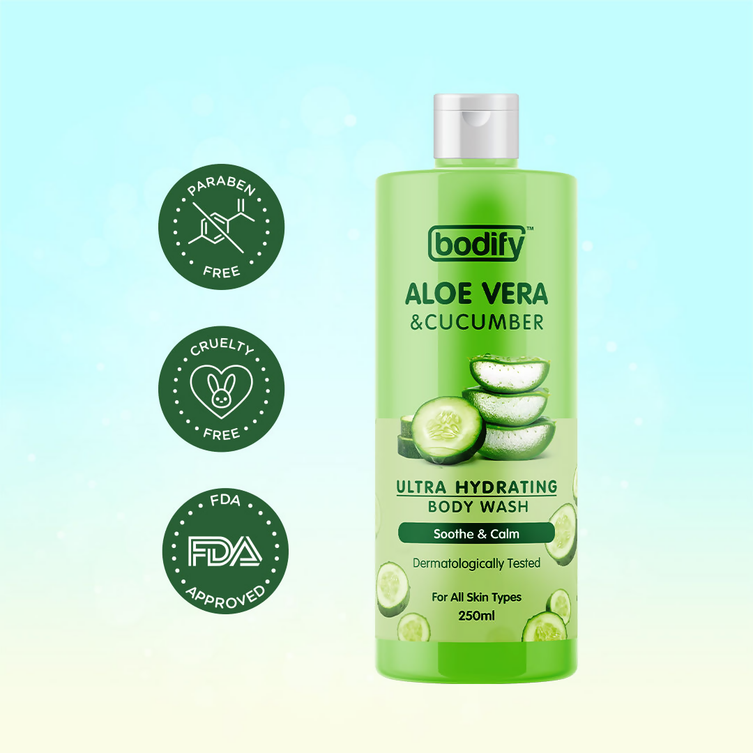 Bodify Aloe Vera & Cucumber Ultra Hydrating Body Wash