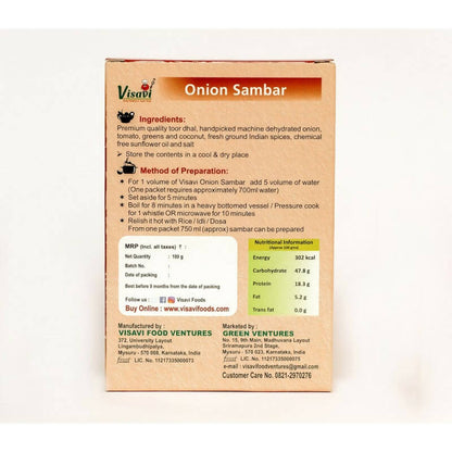 Visavi Onion Sambar