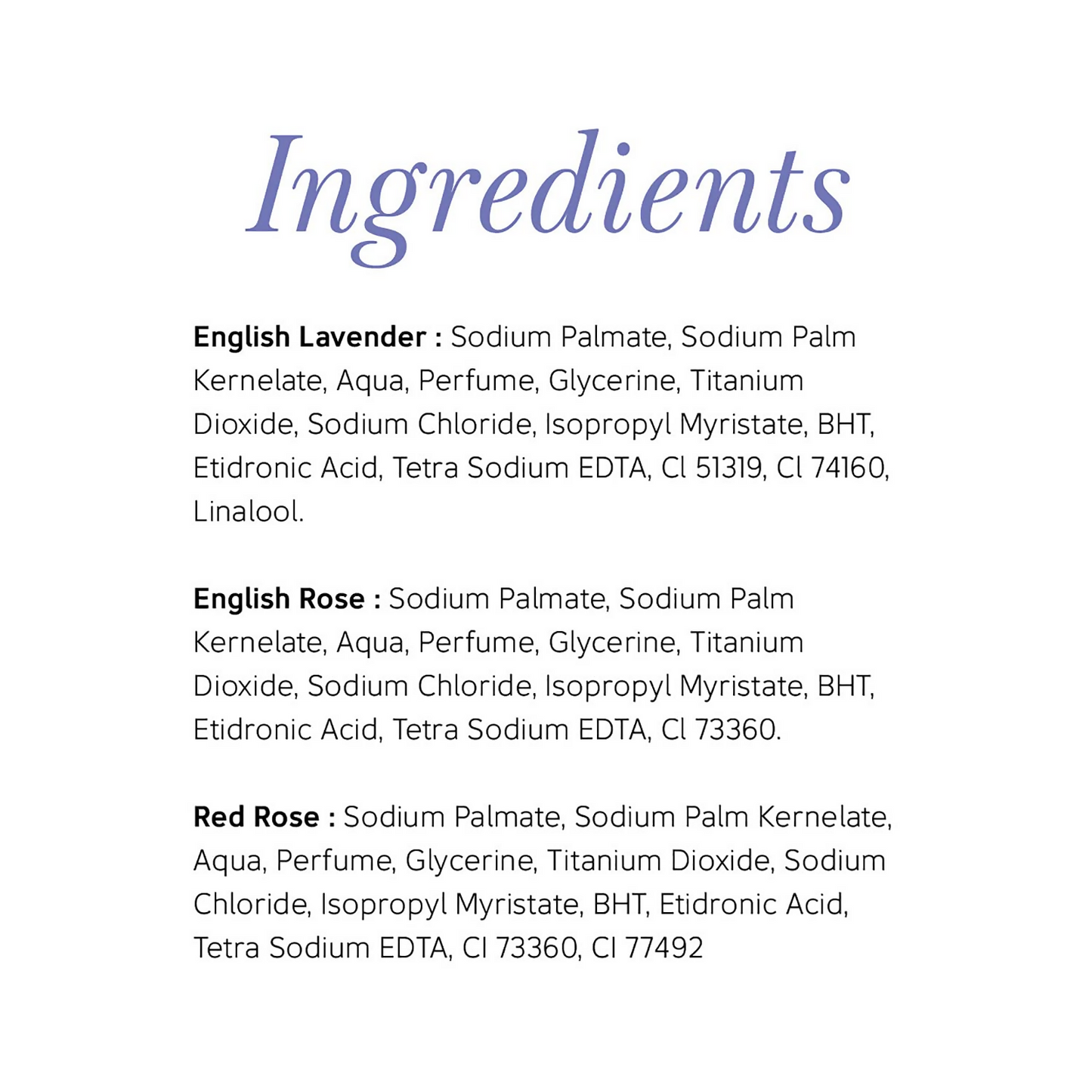 Yardley London English Lavender, English Rose, Royal Red Roses Luxury Soap for Women