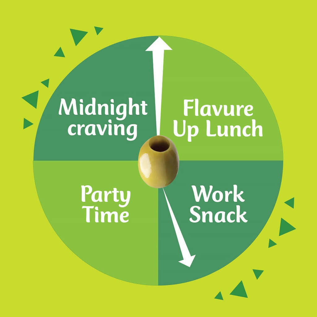 Flavure Snack-On-The-Go Olives Oregano
