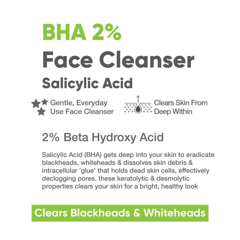 Cos-IQ BHA-2% Salicylic Acid Face Cleanser