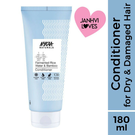 Buy Nykaa Naturals Anti-Frizz - Free Conditioner With Fermented Rice Water & Bamboo from DrMediCart, Ship from India to USA