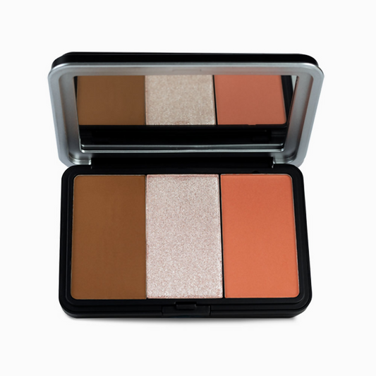 Daily Life Forever52 Glambo - Contour Highlighter Blush Palette - Golden Rose
