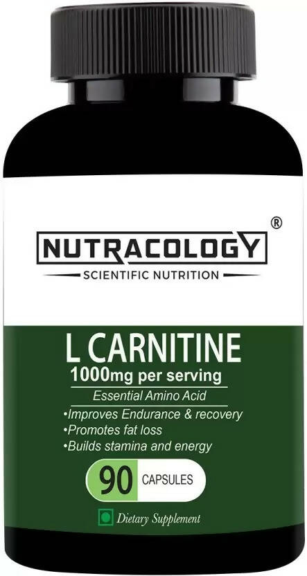 Buy Nutracology L carnitine 1000mg for weight care , metabolism boost  and Muscle growth Capsules from DrMediCart, Ship from India to USA