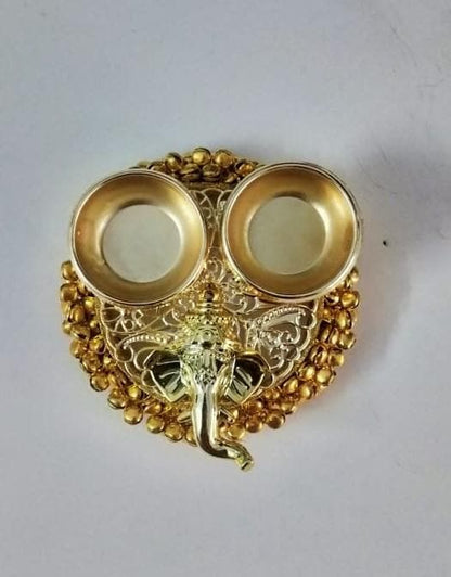 Ganesh Haldi Kumkum Holder - 1 Piece - Drmedicart
