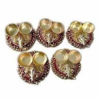 Ganesh Haldi Kumkum Holder - 1 Piece - Drmedicart