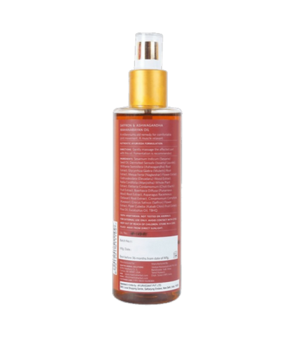 Mantra Herbal Saffron & Ashwagandha Mahanarayan Oil