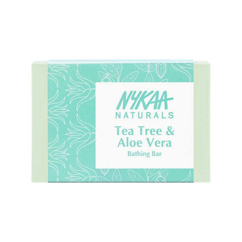 Nykaa Naturals Tea Tree & Aloe Vera Moisturising Bathing Soap - Drmedicart
