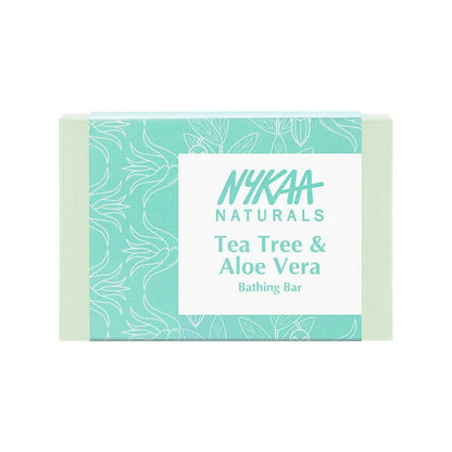 Nykaa Naturals Tea Tree & Aloe Vera Moisturising Bathing Soap - Drmedicart