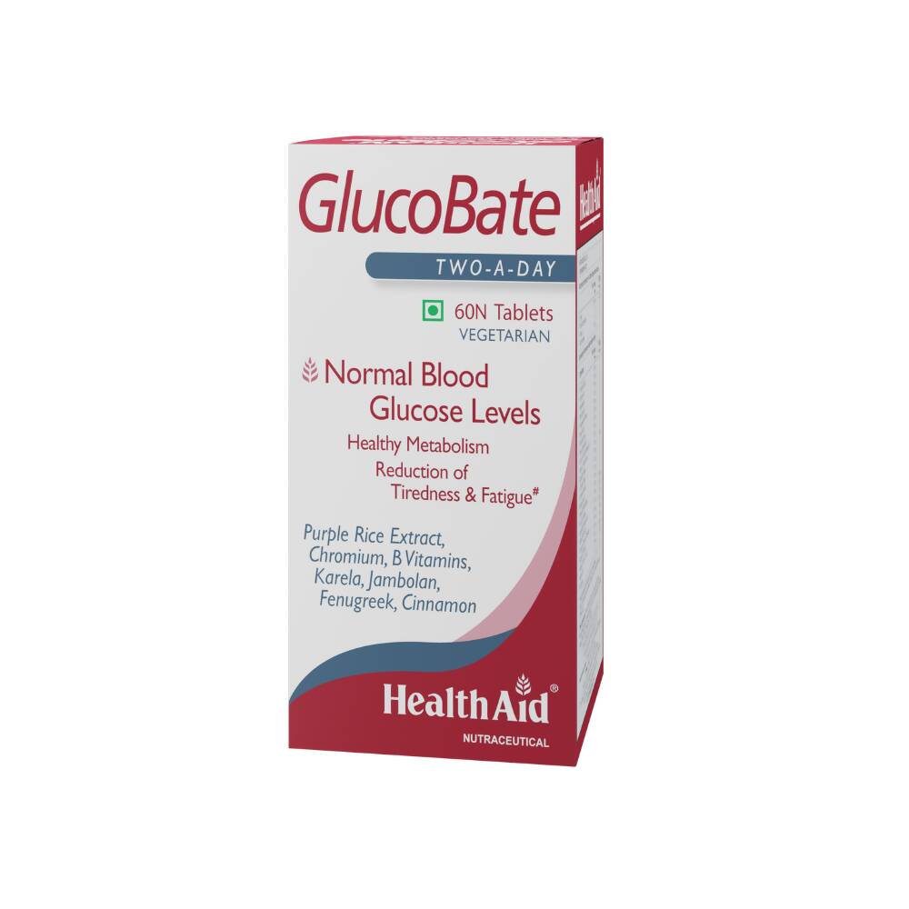 HealthAid GlucoBate Tablets