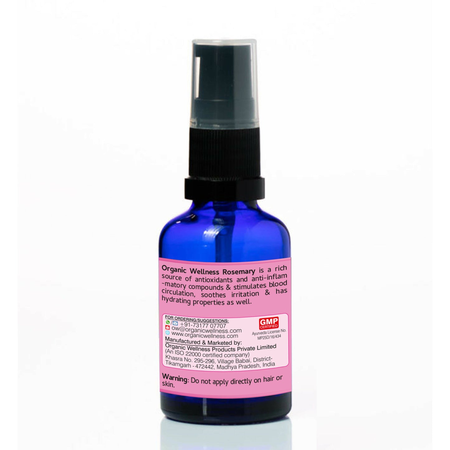 Organic Wellness Rosemary Essential Oil