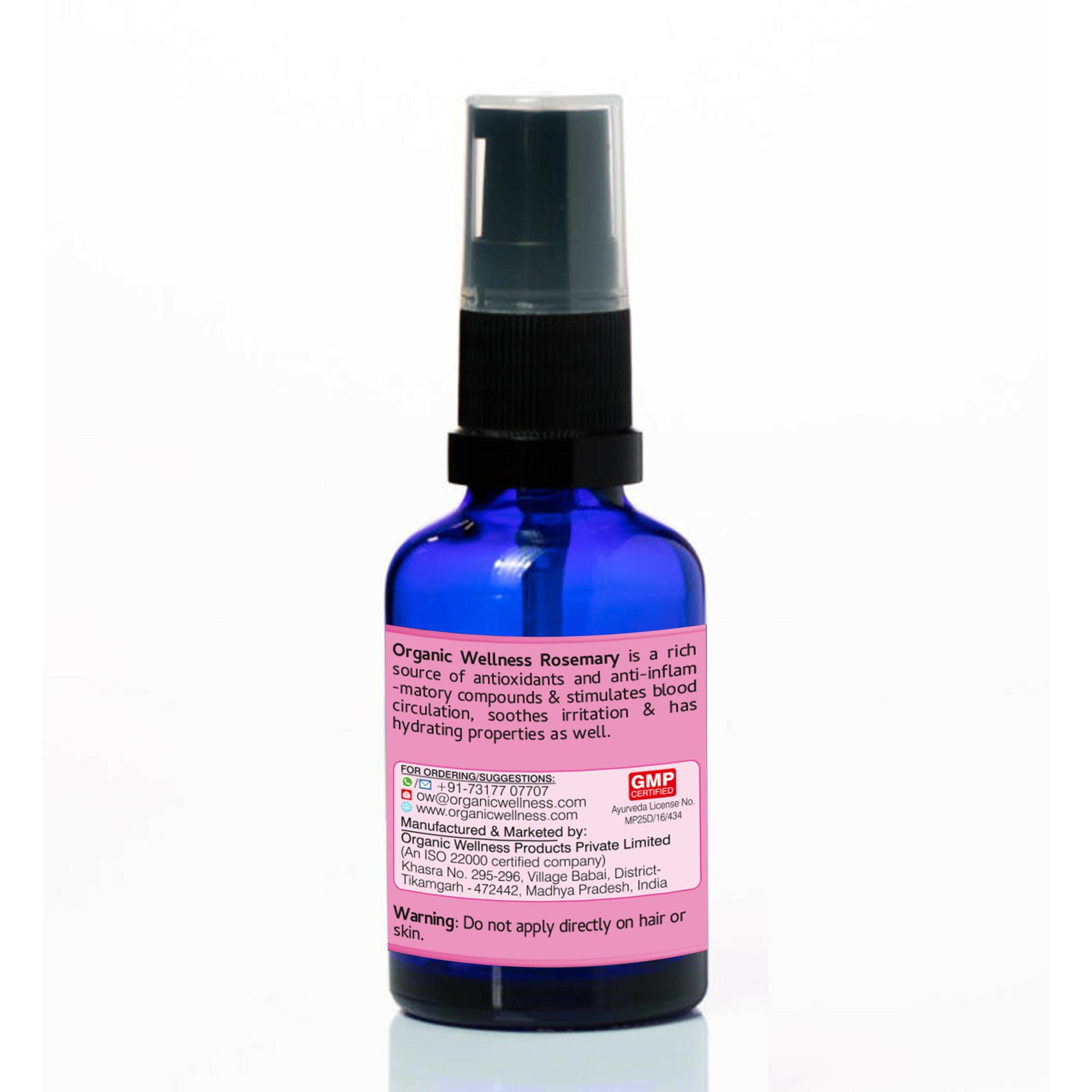 Organic Wellness Rosemary Essential Oil