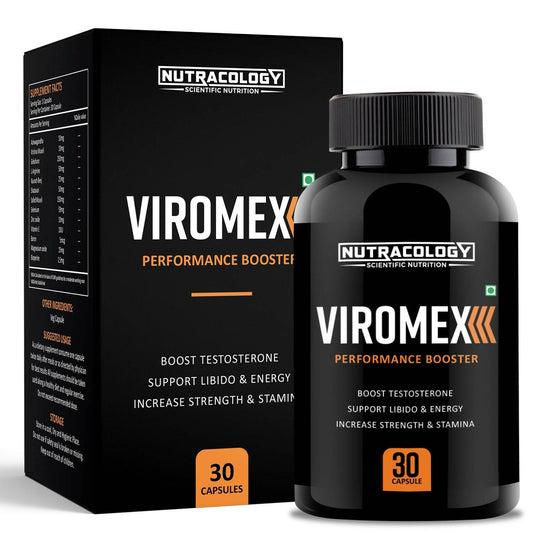 Nutracology Viromex Capsules For Strength, Stamina & Energy