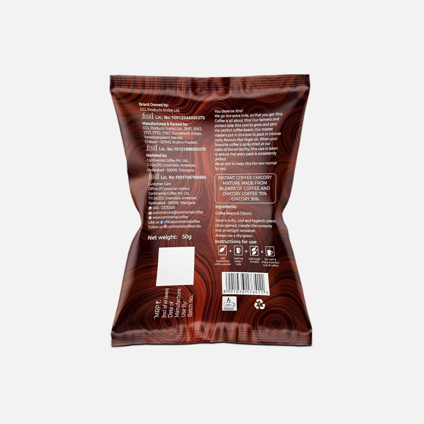 Continental Coffee XTRA Instant Coffee