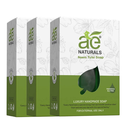 Buy Ae Naturals Handmade Neem Tulsi Soap from DrMediCart, Ship from India to USA