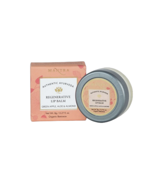 Buy Mantra Herbal Regenerative Lip Balm Green Apple, Aloe & Almond from DrMediCart, Ship from India to USA