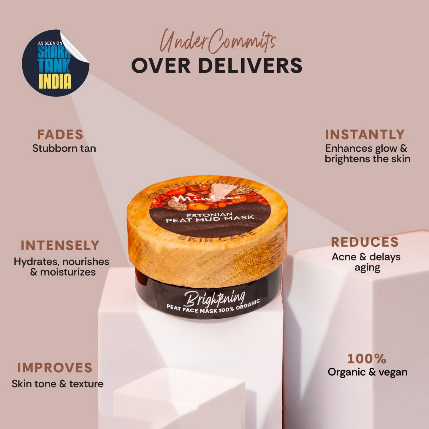 Mintree Certified Organic & Vegan Estonian Peat Mud Mask