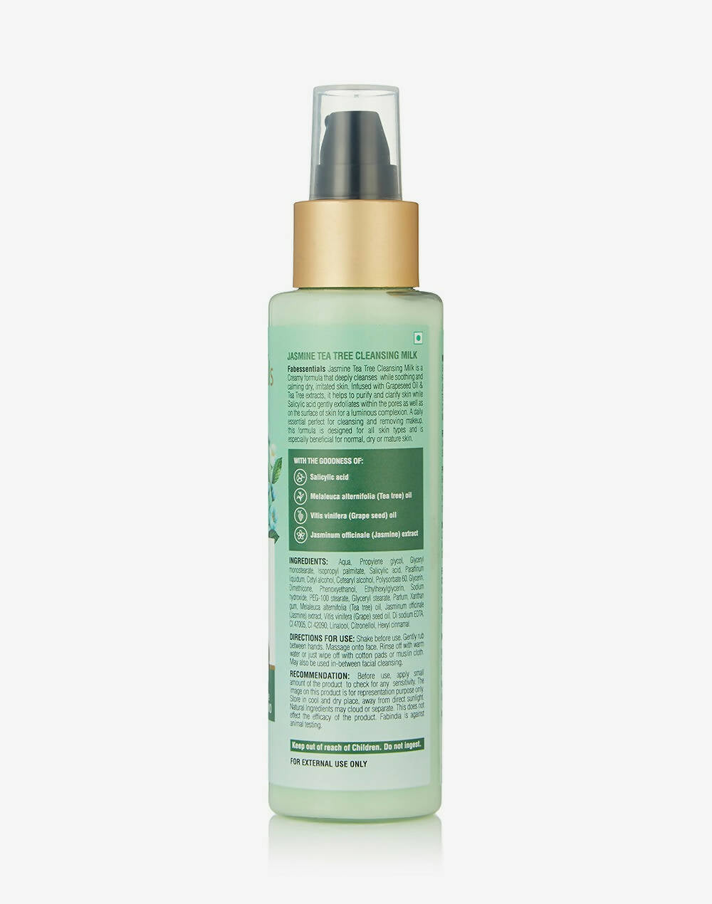 fabessentials jasmine tea tree cleansing milk buy in usa
