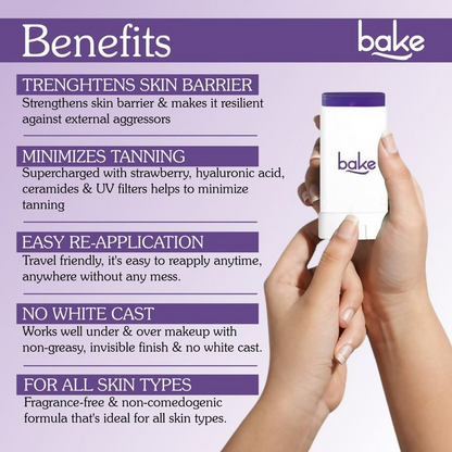Bake De-Tan Sunscreen Stick Spf 70 Pa++++