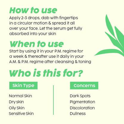 PLIX The Plant Fix 2% Alpha Arbutin Pineapple De-Pigmentation Dewy Face Serum For Pigmentation & Dark Spots Removal