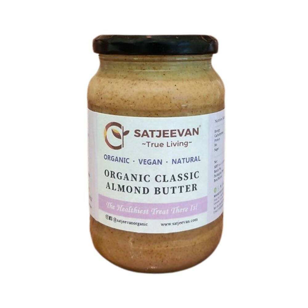 Buy Satjeevan Organic Classic Almond Butter from DrMediCart