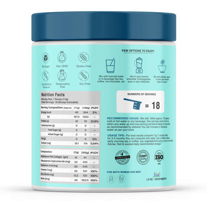 MyFitFuel Hydrolyzed Marine Collagen - Unflavoured