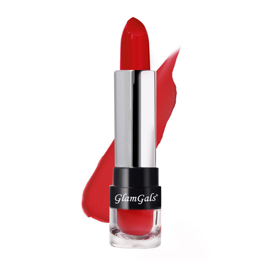 Buy Glamgals Hollywood-U.S.A Matte Finish Kiss Proof Lipstick-Power Red from DrMediCart, Ship from India to USA