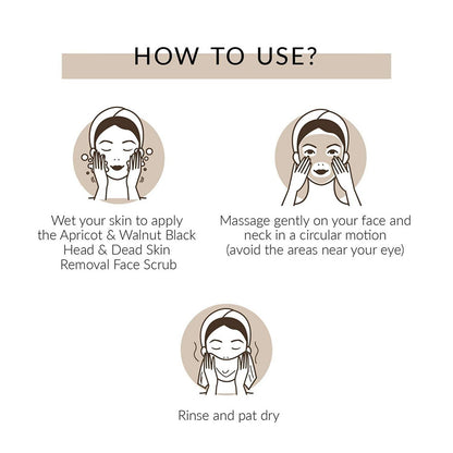 Kaina Apricot & Walnut Face Scrub