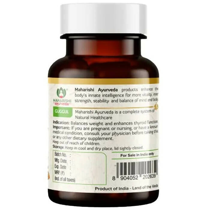 maharishi ayurveda organic guggul tablets