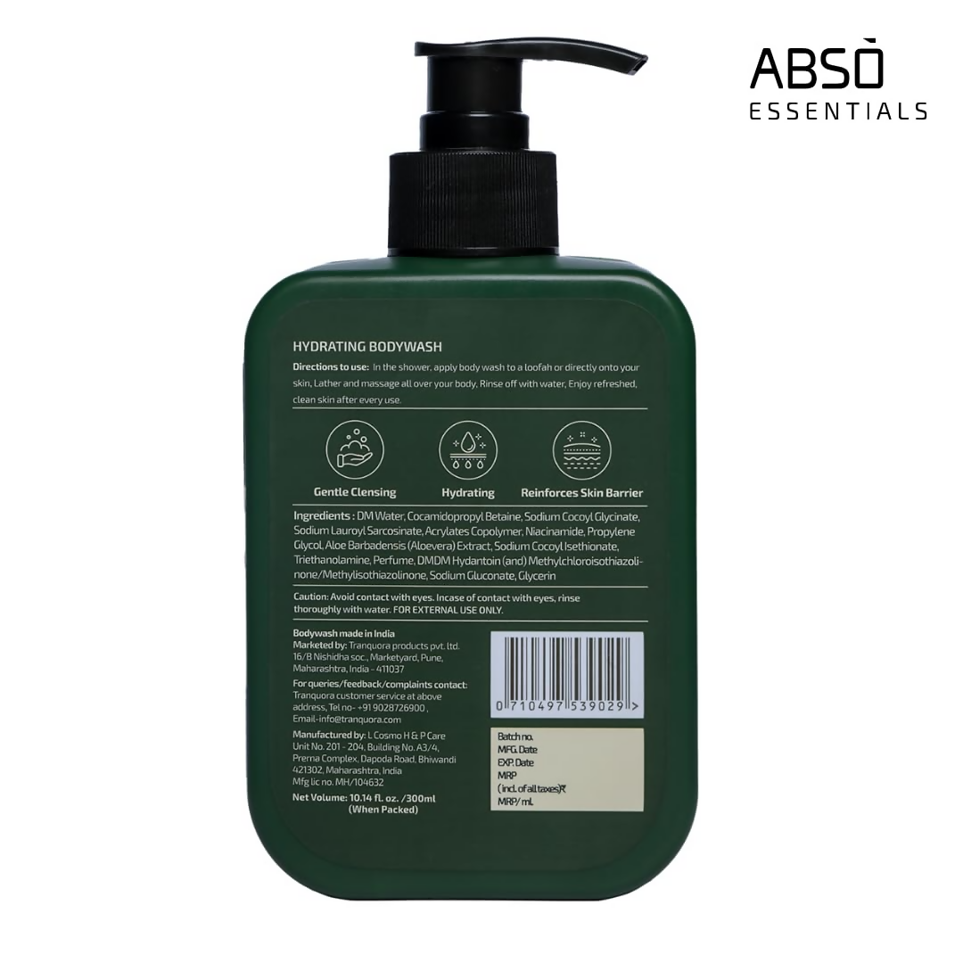 Abso Essentials 2% Niacinamide Hydrating Body Wash