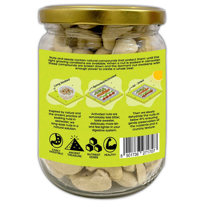 D-Alive Honestly Organic Activated Cashews - Drmedicart