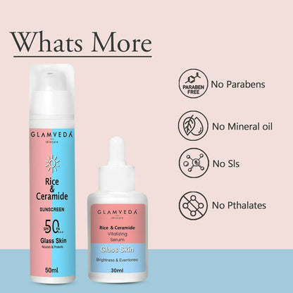 Glamveda Korean Glass Skin Rice Water Tonic - DrMediCart