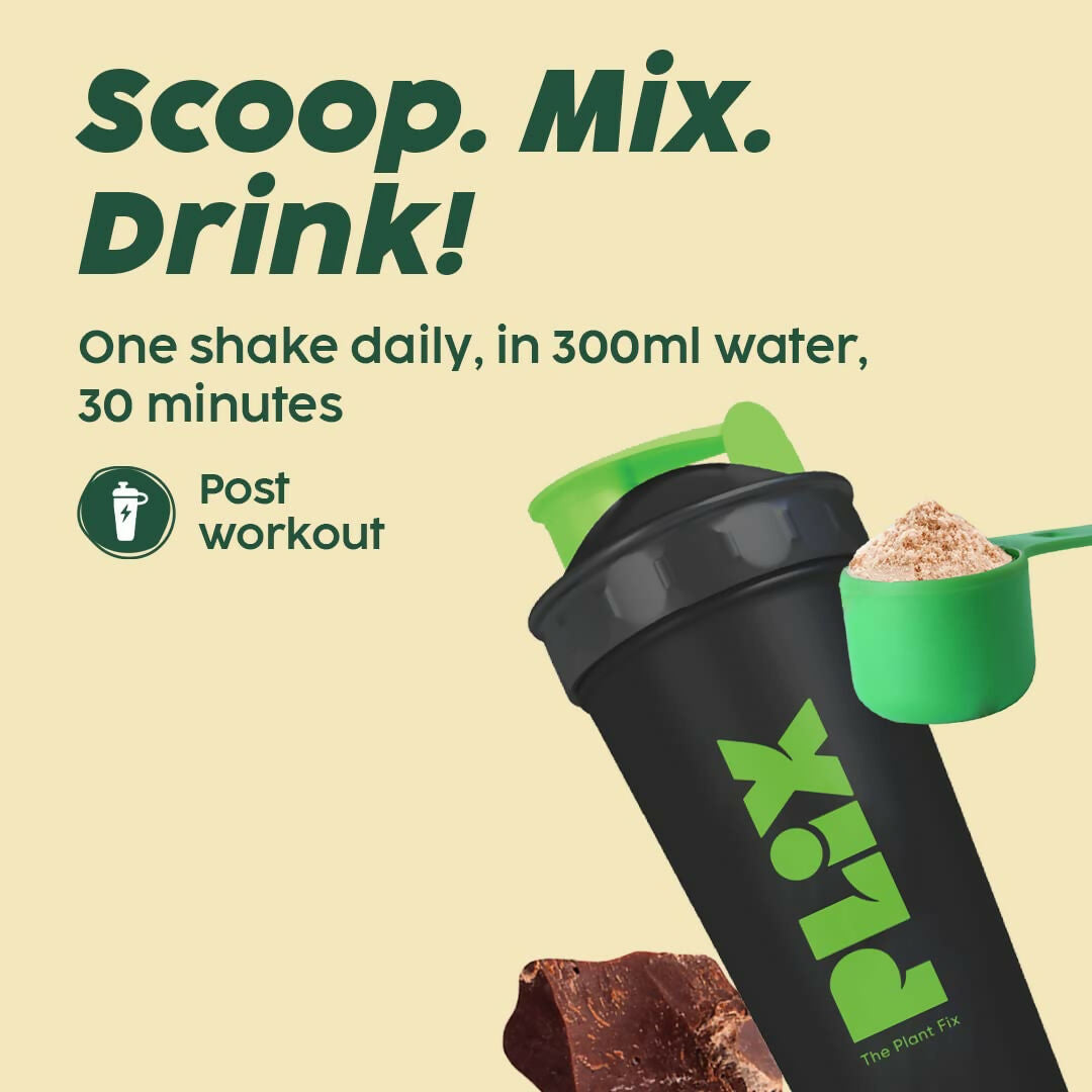 PLIX The Plant Fix Strength Vegan Plant Protein Powder - Chocolate