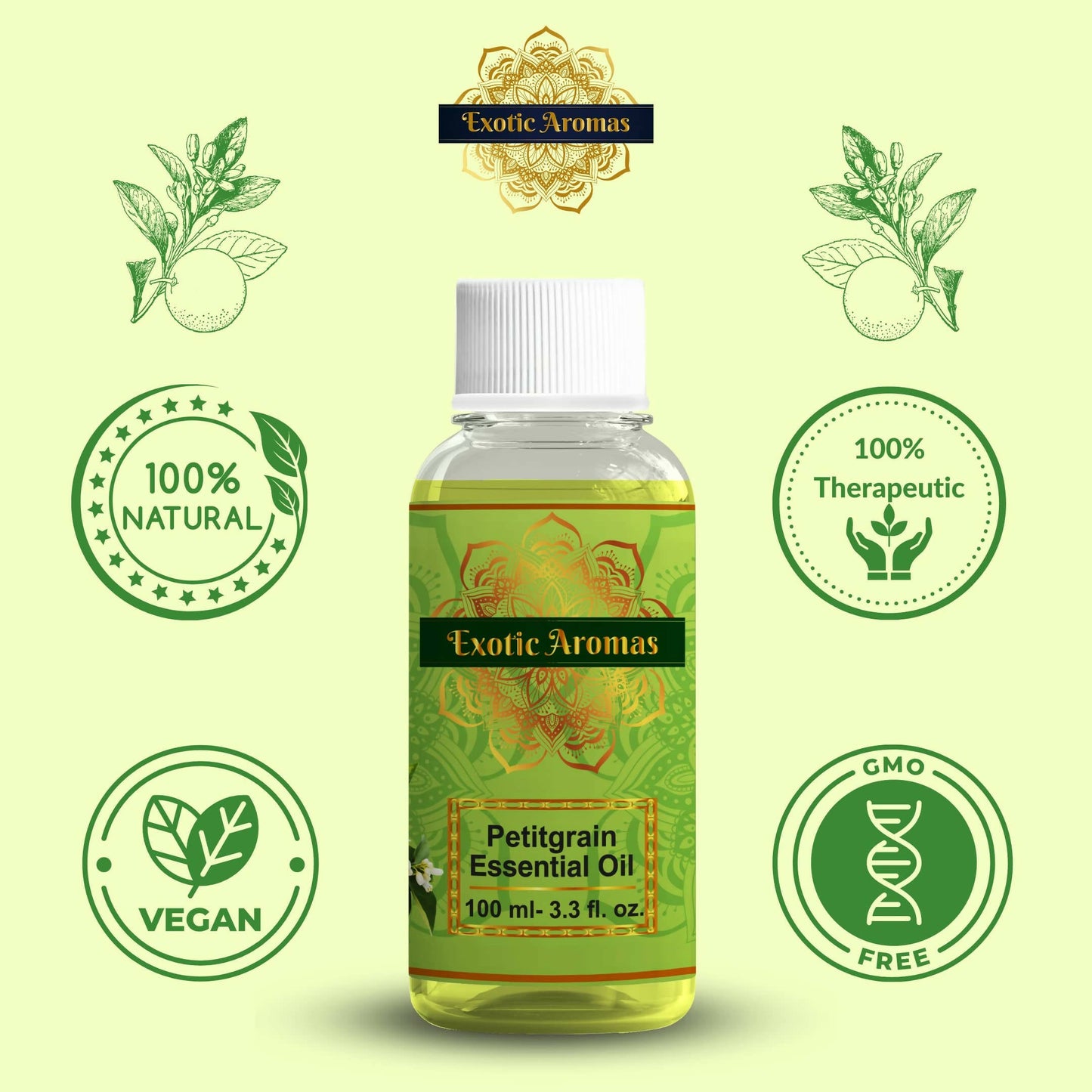 Exotic Aromas Petitgrain Essential Oil