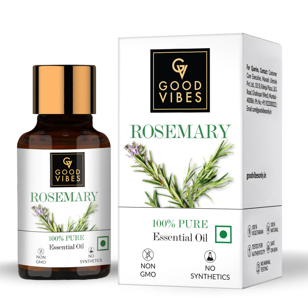 Good Vibes Rosemary 100% Pure Essential Oil