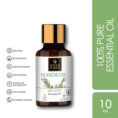 Good Vibes Rosemary 100% Pure Essential Oil