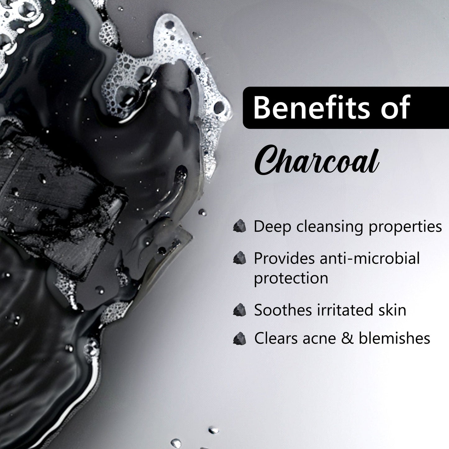 Good Vibes Activated Charcoal Deep Cleansing Face Wash - DrMediCart
