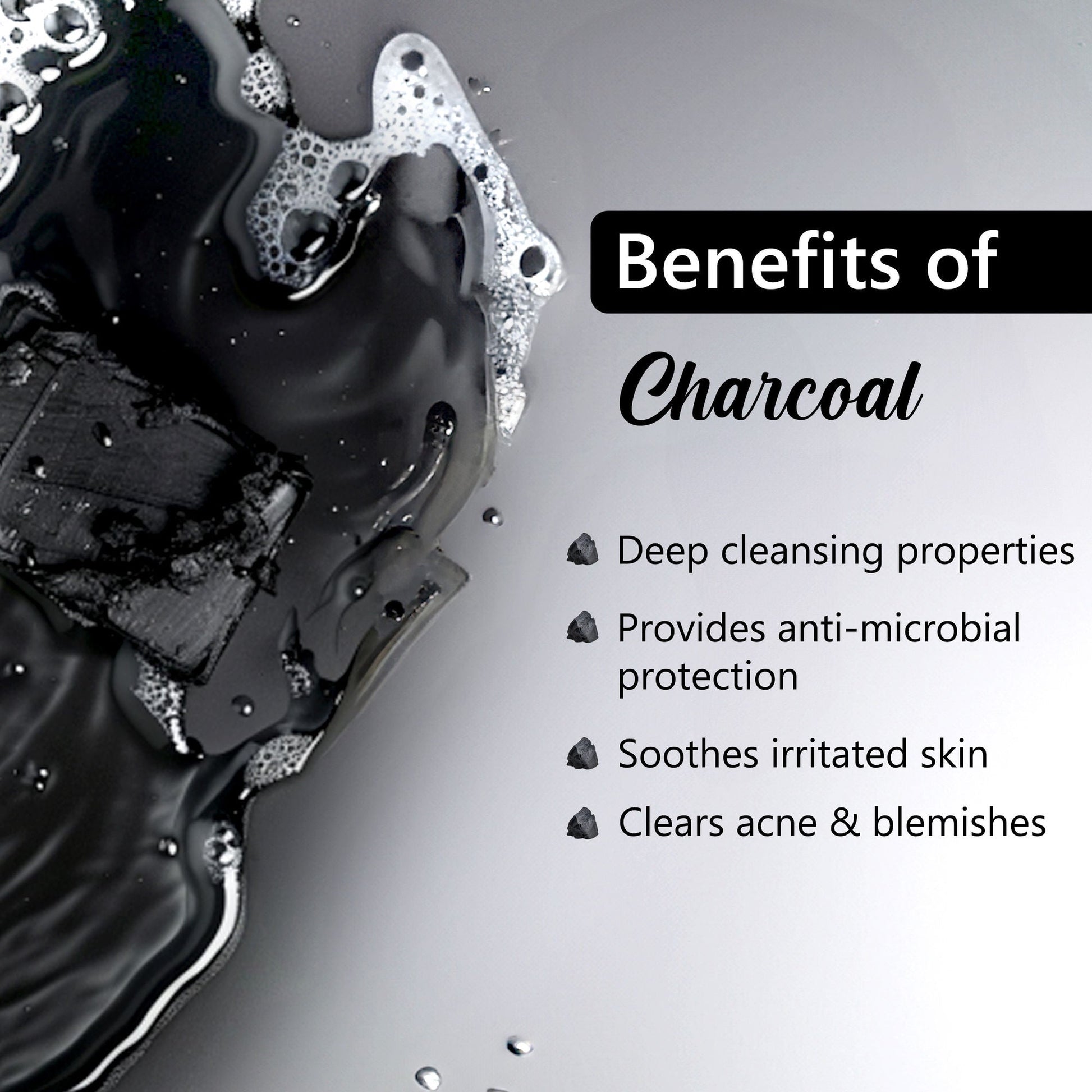 Good Vibes Activated Charcoal Deep Cleansing Face Wash - DrMediCart