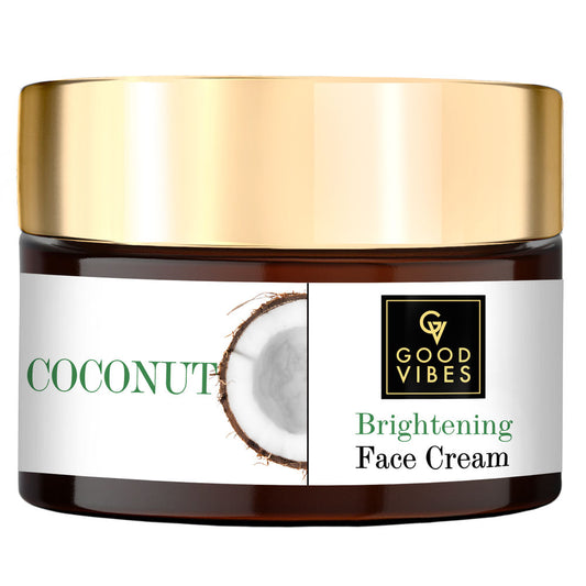 Buy Good Vibes Coconut Brightening Face Cream from DrMediCart, Ship from India to USA