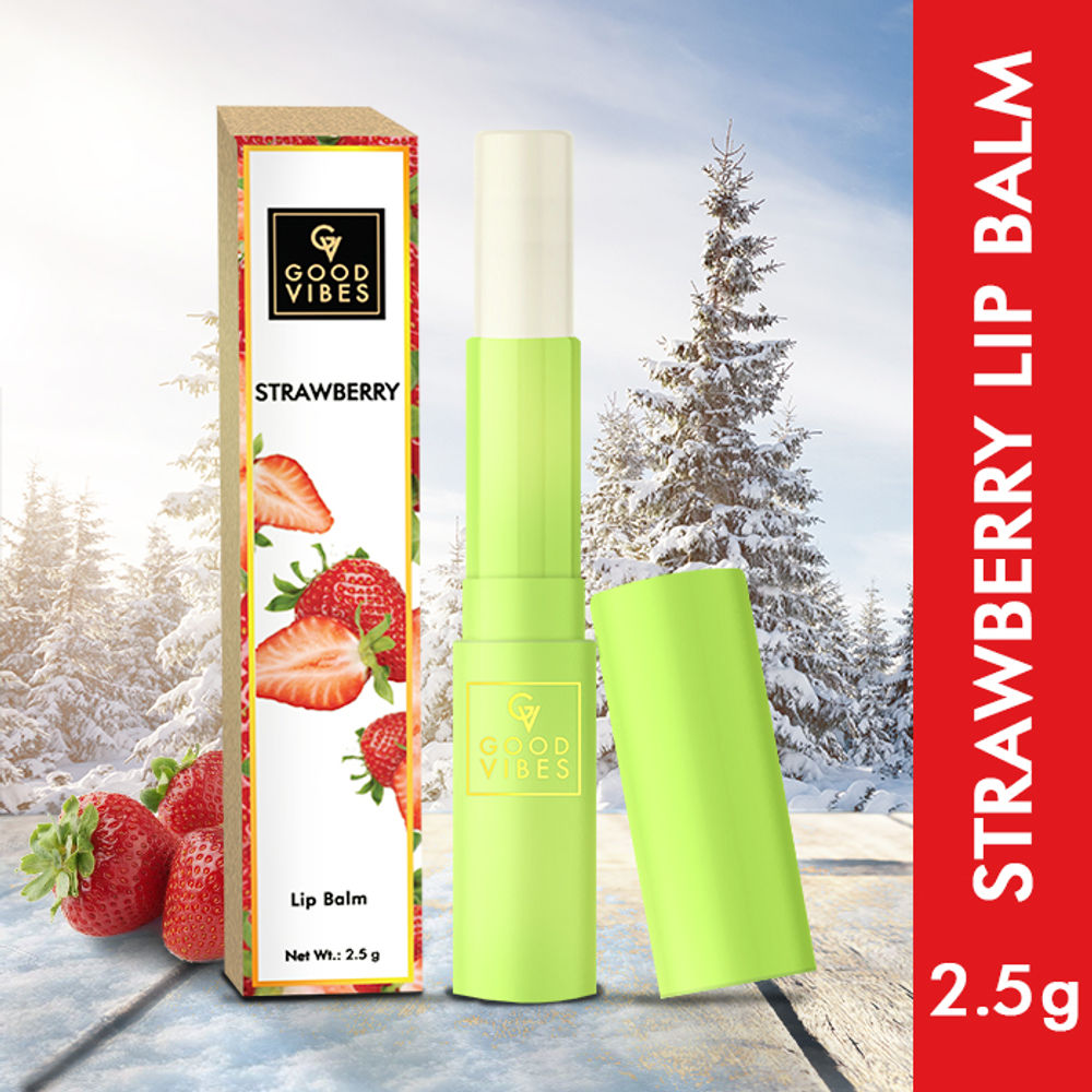 Good Vibes Strawberry Lip Balm