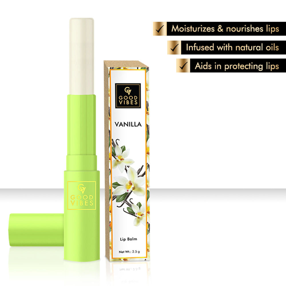 Good Vibes Lip Balm, Vanilla