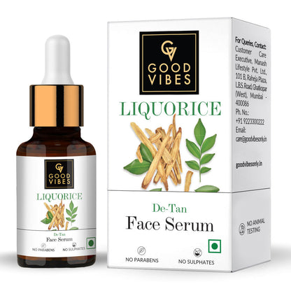 good vibes liquorice de tan serum buy in usa