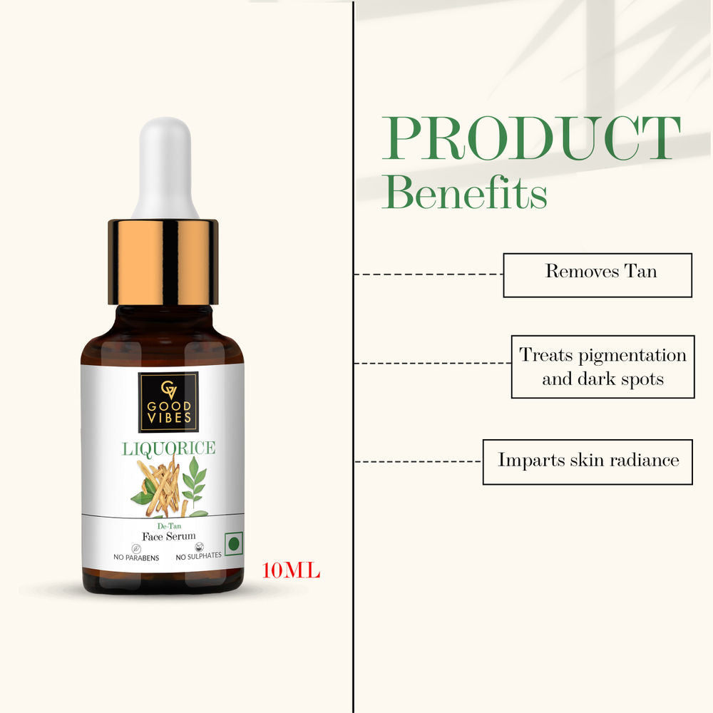 good vibes liquorice de tan serum buy in usa